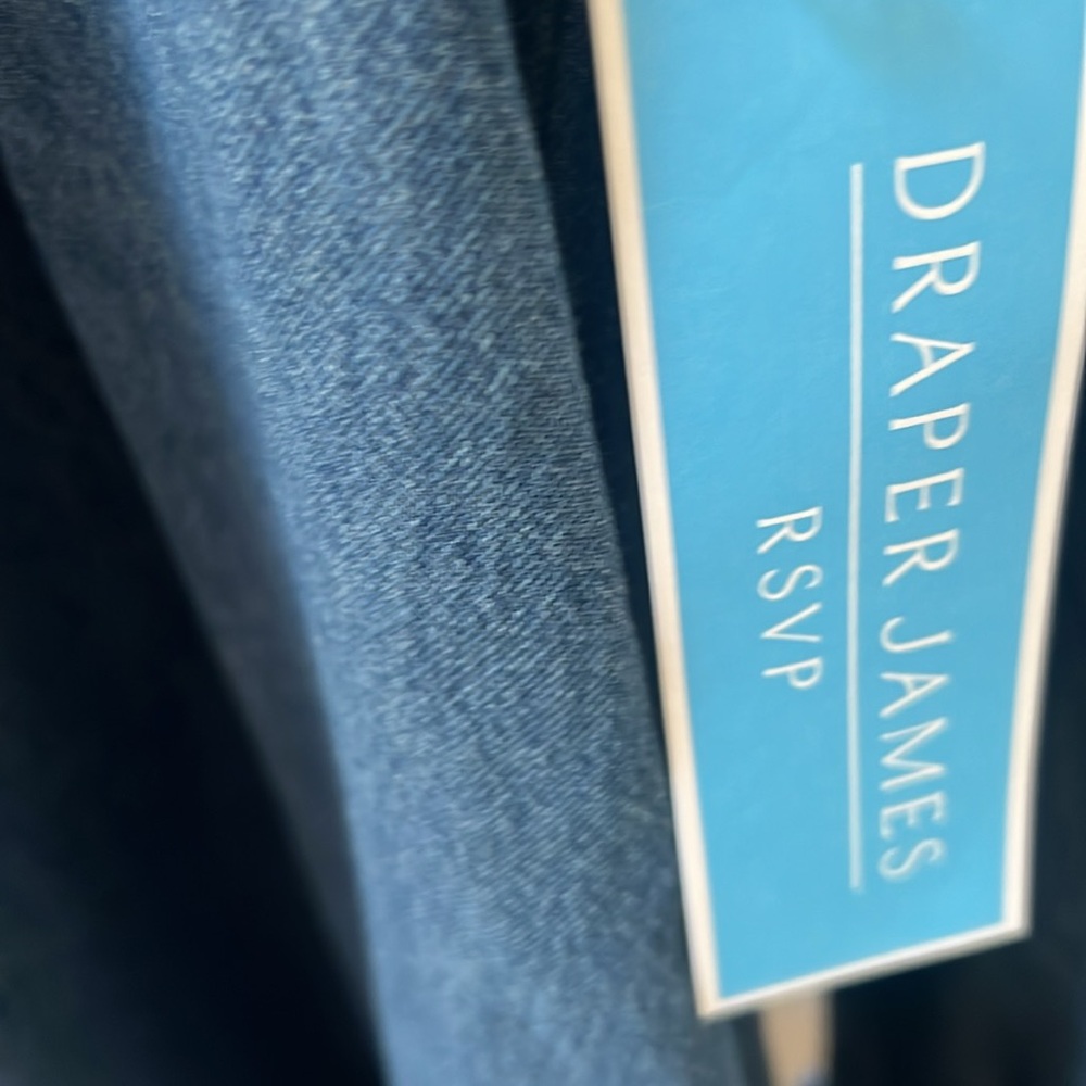 Draper James Blue Ruffle Mini Dress - Picture 4 of 6